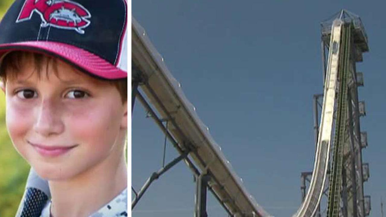 Killed boy family waterslide million